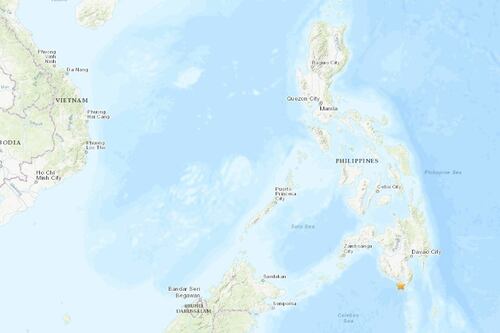 Fuerte terremoto de magnitud 7.2 sacude Filipinas