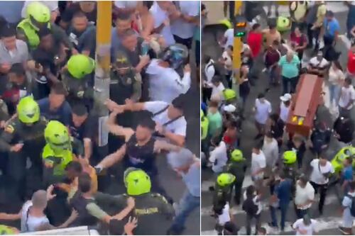 ¿Le tenían listo el cajón? A un ladrón le sacaron el ataúd mientras le daban su ‘paloterapia’