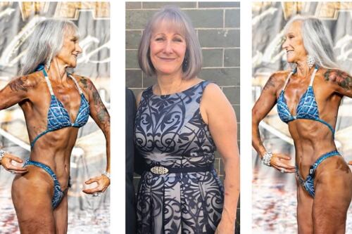 Mujer sorprende con su cambio al convertirse en fisicoculturista a los 60 años