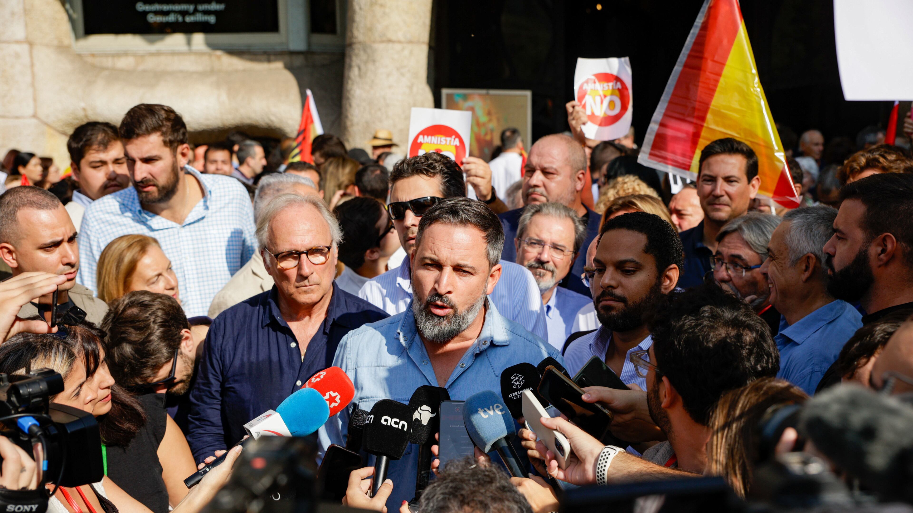 Abascal afirma que la amnistía es la "mayor imagen de corrupción ...
