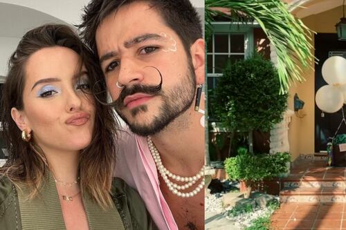 Fotos de la lujosa y hermosa mansión de Camilo y Evaluna: el jardín parece una selva