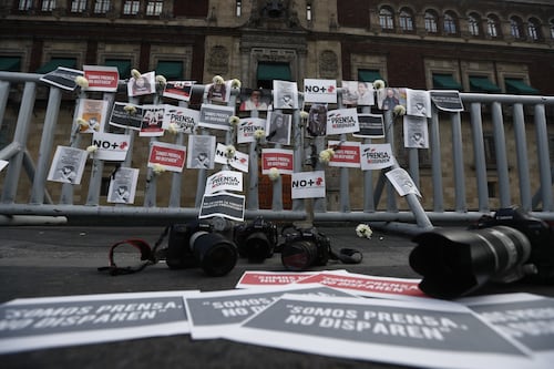 México y Ucrania, los países con más asesinatos de periodistas en 2022