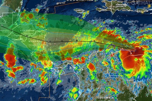 Tormenta tropical Julia afecta a Nicaragua, Honduras, El Salvador, Guatemala y el sur de México