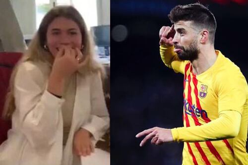 Piqué lanzó huevos contra paparazis para proteger a Shakira y ahora se ríe de Clara Chía