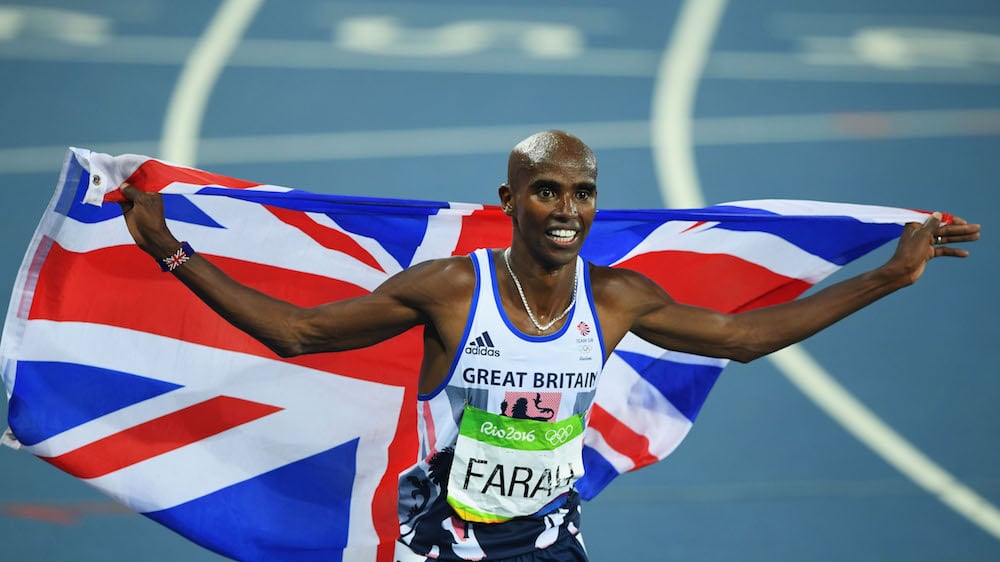 Mo Farah nació en Somalia, tiene pasaporte británico pero vive en Estados Unidos