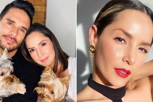 Así es como se veían Carmen Villalobos y Sebastián Caicedo al comenzar su relación y hasta la actualidad