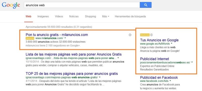 Anuncios de Google