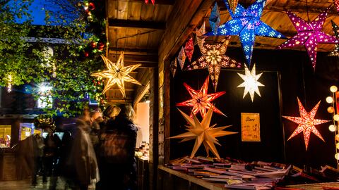 Mercado navideño.