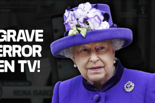 ¡Un error televisado!  Programa de TV peruano anunció de forma errónea que la reina Isabel II había fallecido al basarse en un tuit falso