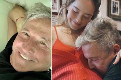 Ricardo Montaner se emociona hasta las lágrimas al reencontrarse con su nieta Índigo