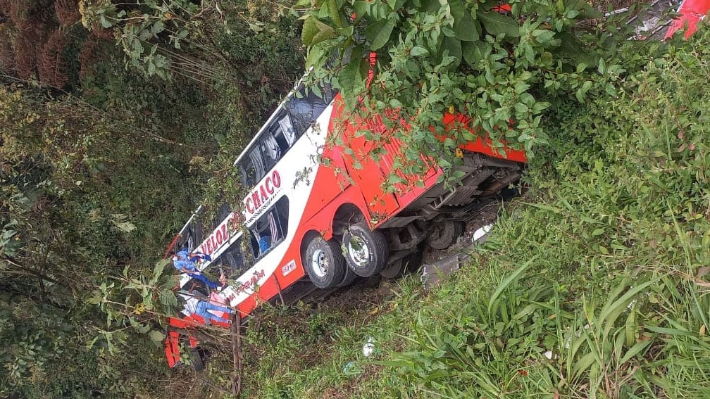 Un accidente de autobús deja al menos 19 fallecidos en Bolivia