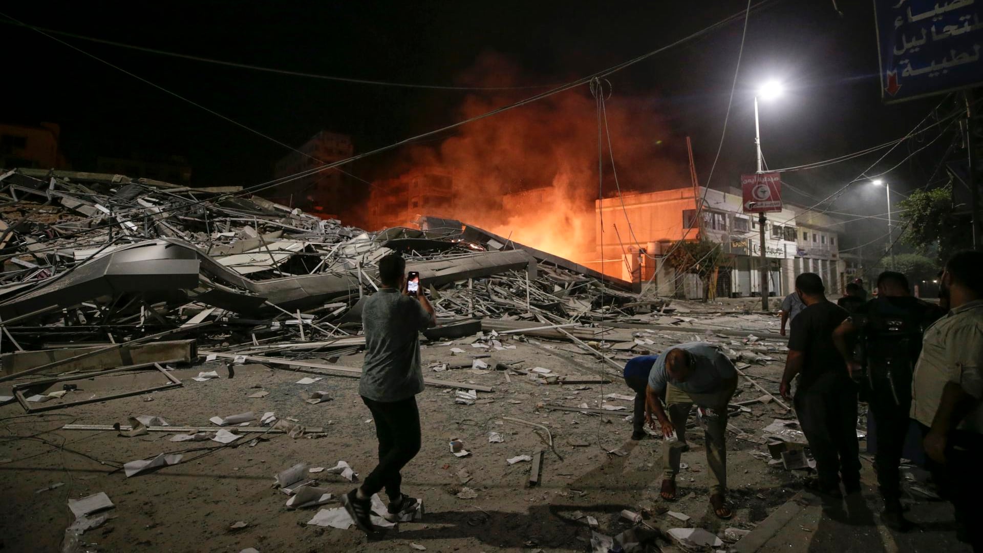 Israel ataca zonas de la Franja de Gaza