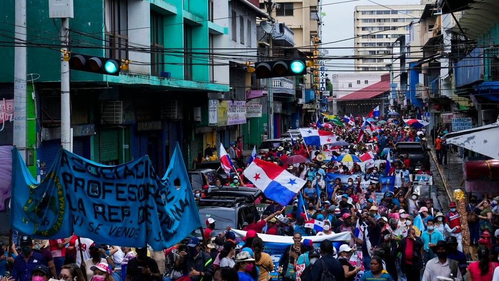 Protesta Panamá.