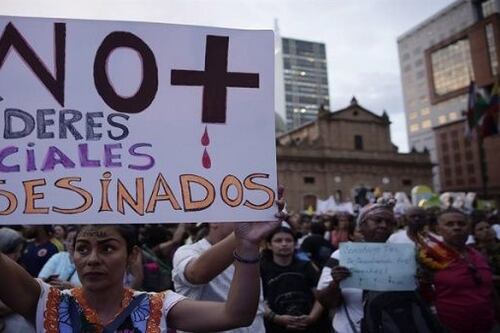 Asesinan a líder social que iba a ser jurado en las próximas elecciones