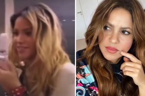 ¿Qué tal este #TBT? Shakira comparte video de la sorpresa que se llevó cuando vio el primer celular con cámara