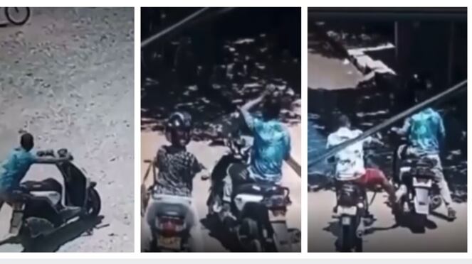 Ladrón fingió ser un borracho para robar moto.