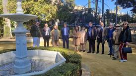 El Ayuntamiento restaura las fuentes de los Jardines de Murillo, que recuperan la estética del diseño de 1917