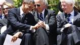Evento de recaudación en NY reúne a Biden, Obama y Clinton